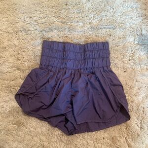 Purple Free People Movement shorts
